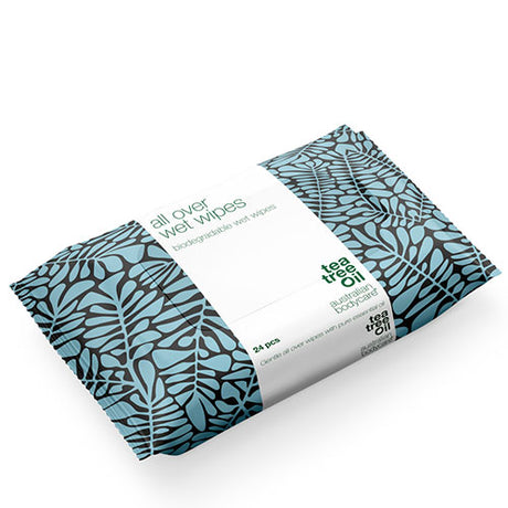 Våtservetter Tea Tree Oil 24 stk