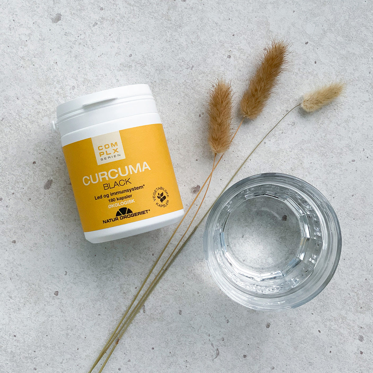 Natur-Drogeriet Curcuma Black Eko | 180 kapslar