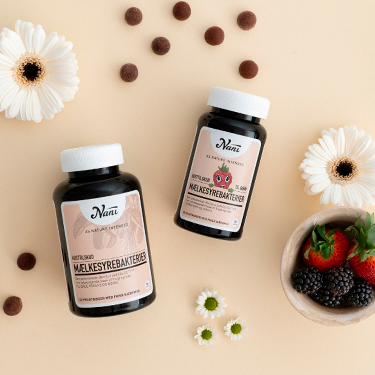Nani Mjölksyrabakterier - barn | 60 gummies