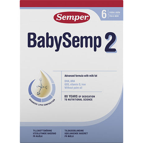 BabySemp 2 Tillskottsnäring Från 6 Månader