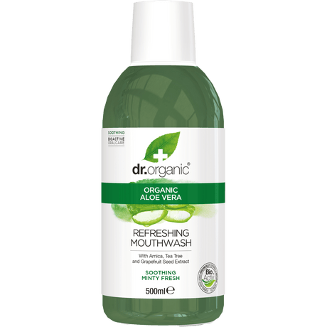 Dr. Organic Munskölj Aloe Vera | 500 ml