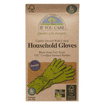 If you care Naturlig Latexhandsker str. L