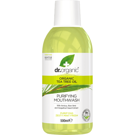 Dr. Organic Munskölj Tea Tree | 500 ml