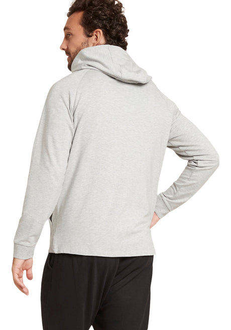 Bambu Herr Pullover Hoodie Ljusgrå