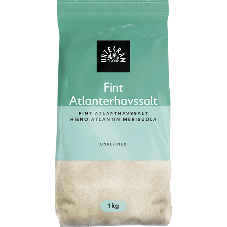 Urtekram Fint Atlanthavssalt | 1 kg