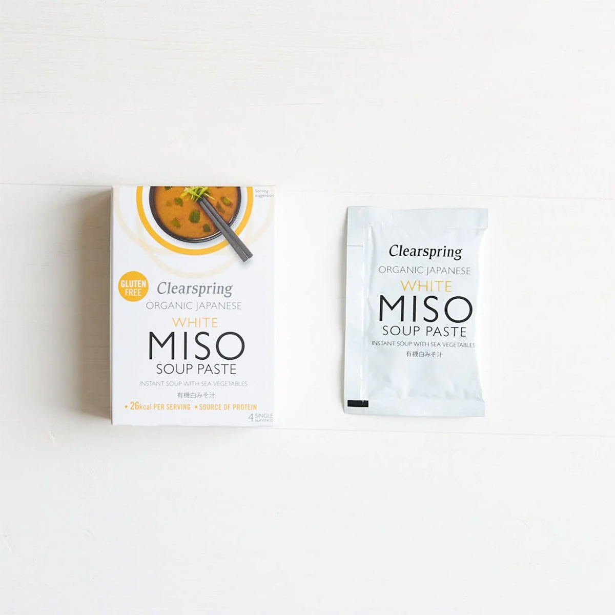 Misosoppa Pasta Vit m. Tång Eko