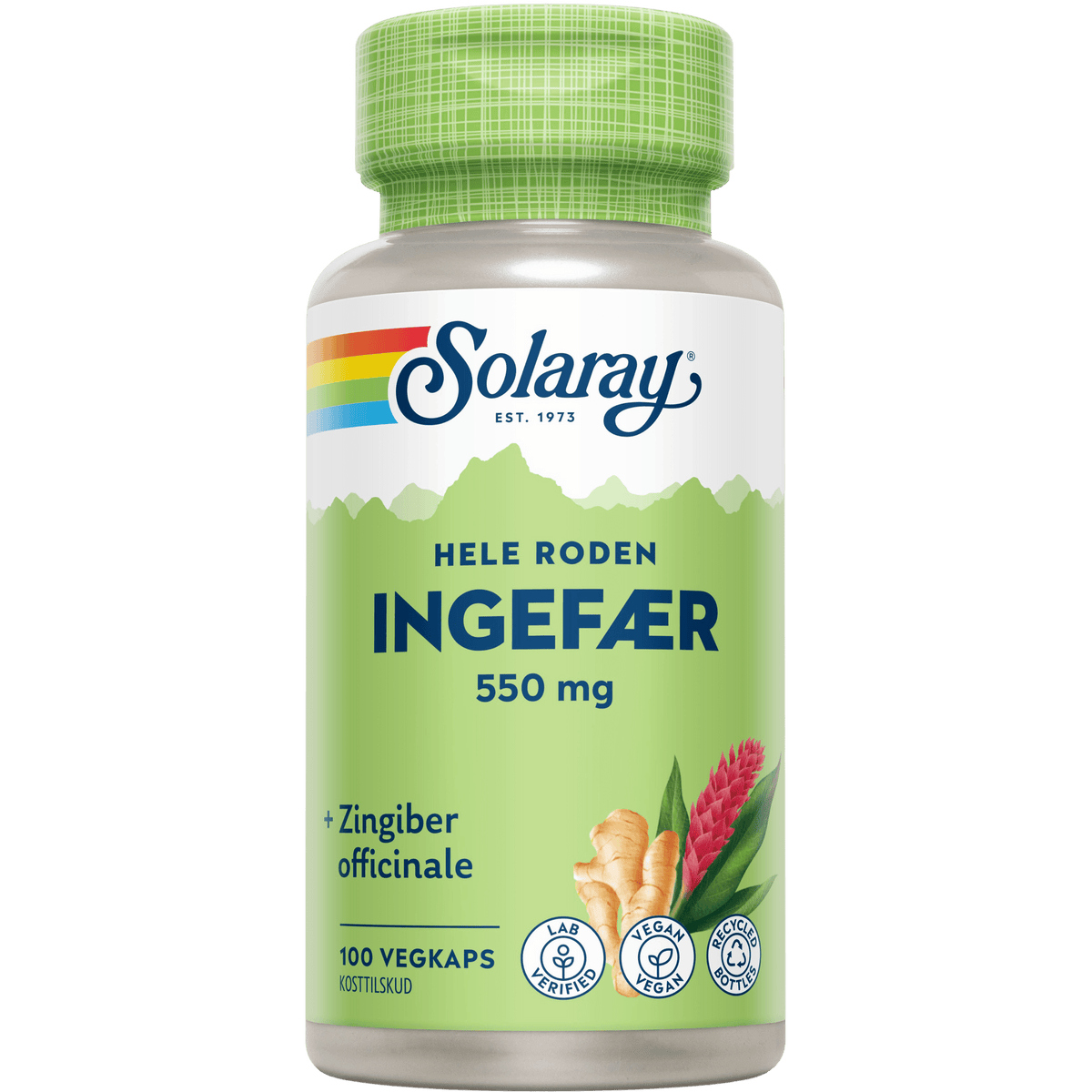 Solaray Ingefärsrot | 100 kapslar