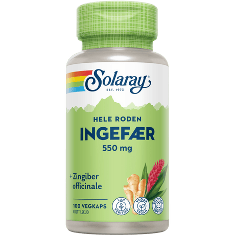 Solaray Ingefärsrot | 100 kapslar