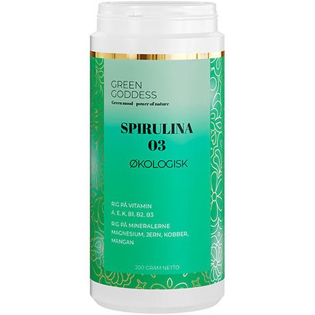 Green Goddess Spirulina 03 Ø | 200 gr