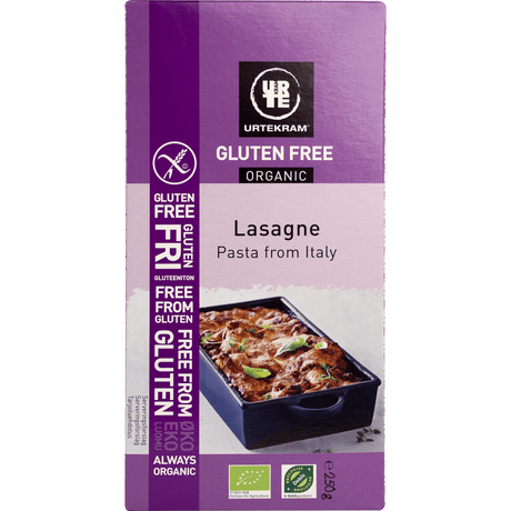 Urtekram Pasta Lasagne Glutenfri Ekologisk | 250 g