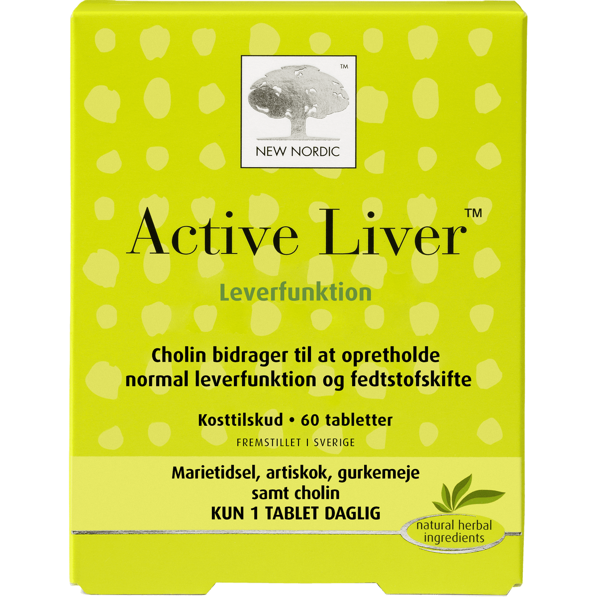 New Nordic Active Liver | 60 tabletter