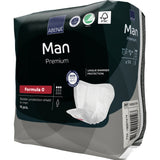 Man Formula 0 Inkontinensskydd för män, med tejp, Premium