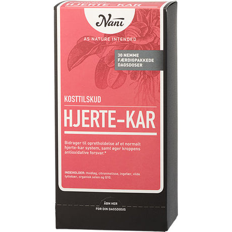 Nani Hjerte Kar | 30 påsar