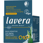 lavera Basis Sensitiv Night Cream Q10 Anti-age | 50 ml