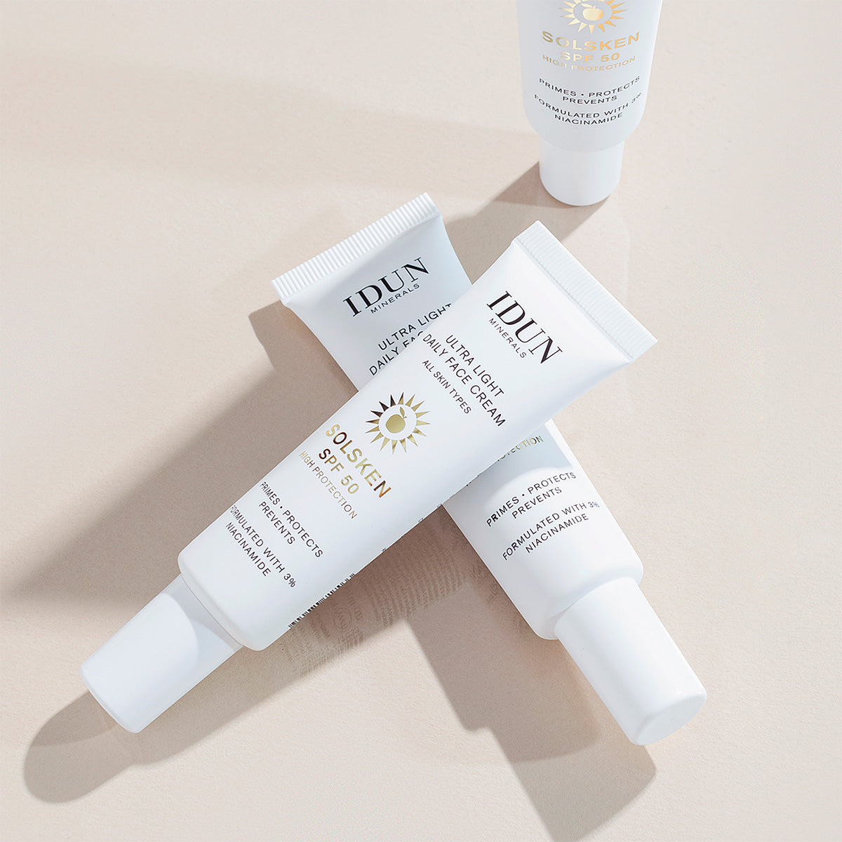 Ultra Light Daily Face Cream Solsken SPF50