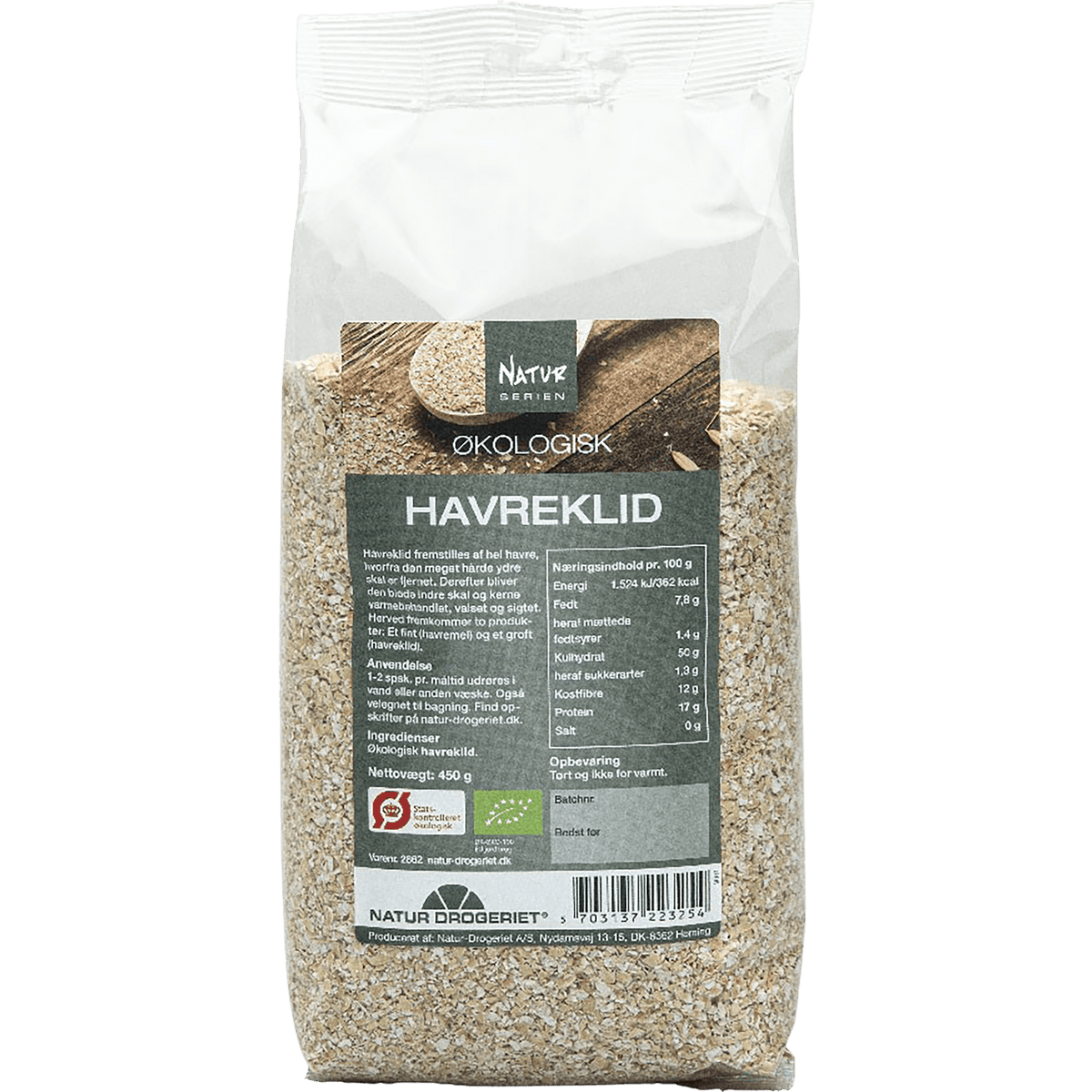 Natur-Drogeriet Havrekli Ekologisk | 450 g