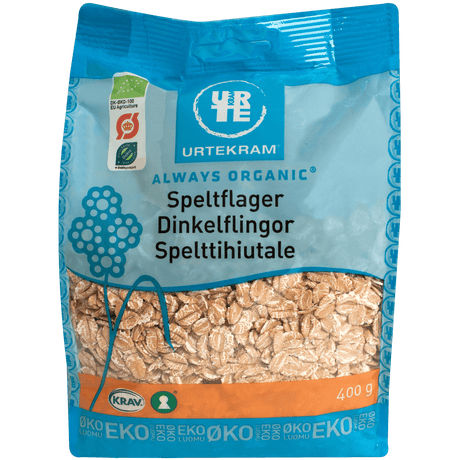 Urtekram Dinkelflingor Ekologisk | 400 g