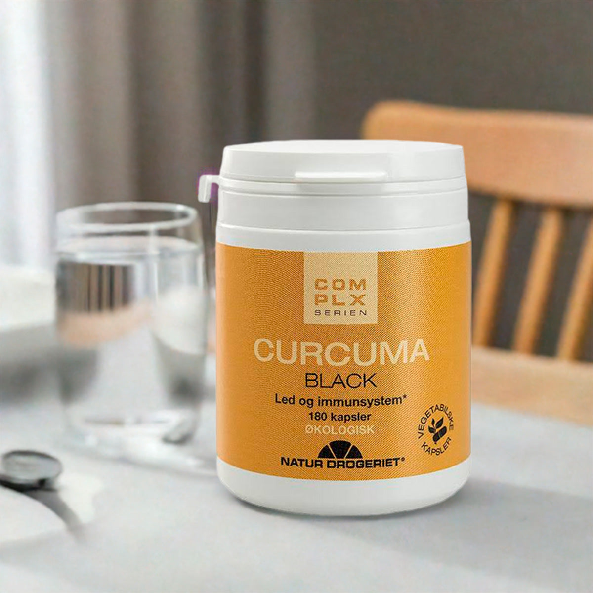 Natur-Drogeriet Curcuma Black Ekologisk | 180 kapslar