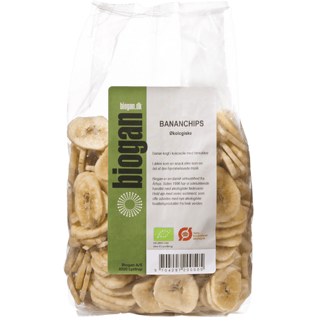 Biogan Banana Chips Ekologisk | 400 g