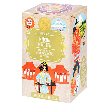 Matcha Mint te Økologisk
