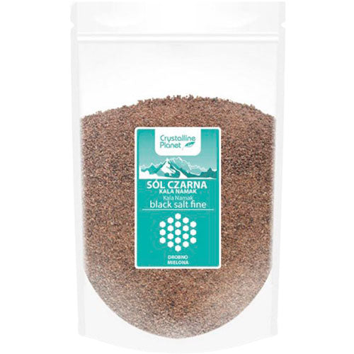 Crystalline Planet svart salt (Kala Namak), fint | 1 kg