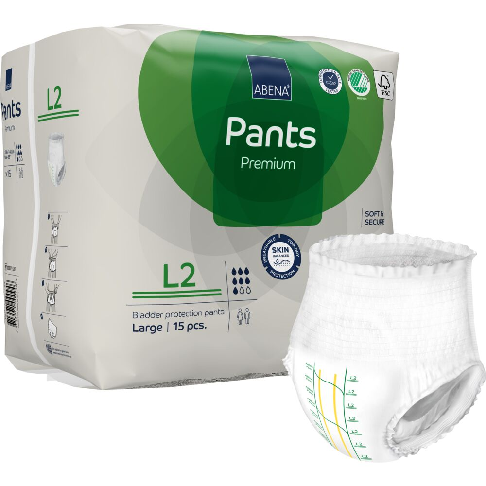 Abena Premium Pants L2 15 stk | Large