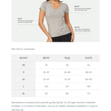 Bambu T-shirt Dam V-ringad Svart