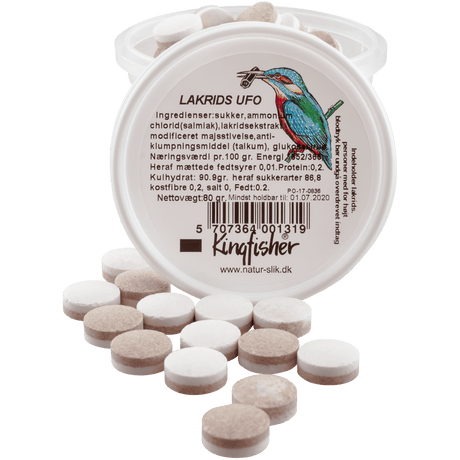 Kingfisher Lakrits Ufo | 80 g