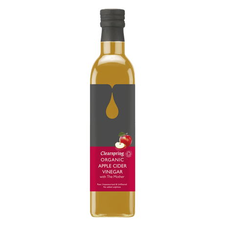 Clearspring Äppelcidervinäger Økologisk Med Vinägermor | 500 ml