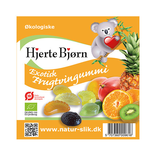 Fruktvingummi Exotisk Ekologisk