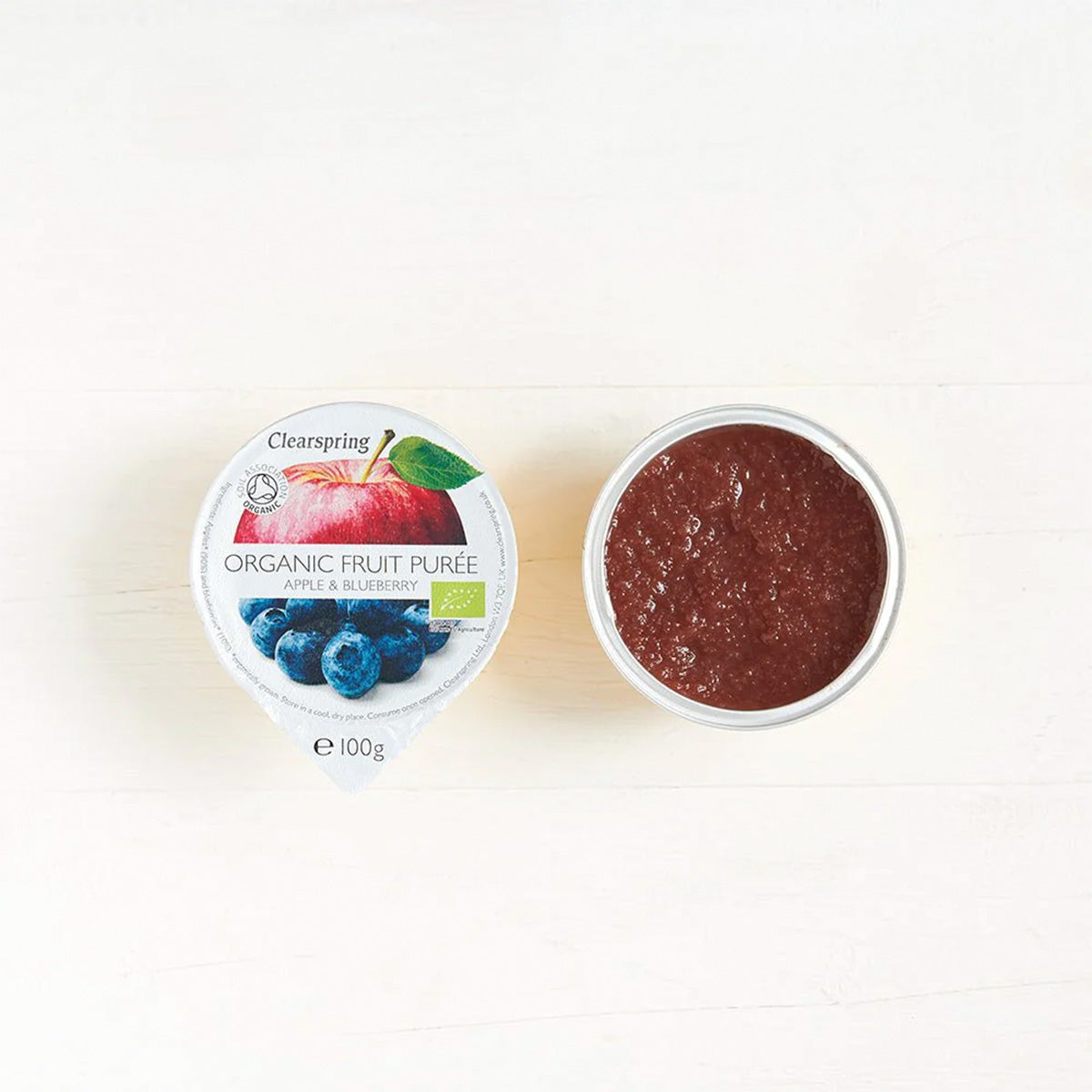 Fruktpuré Äpple & Blåbär