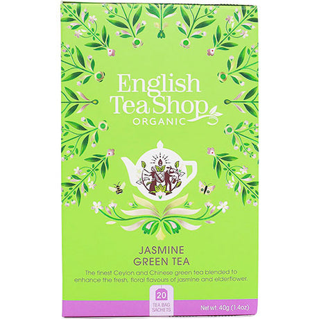 English Tea Shop Jasmine Green Tea EKO | 20 påsar