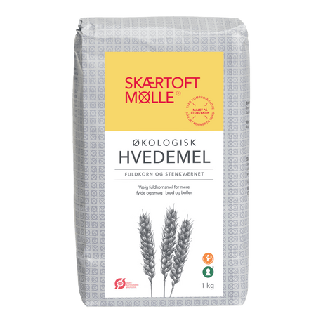 Skærtoft mølle Vetemjöl Fullkorns Ekologisk | 1 kg
