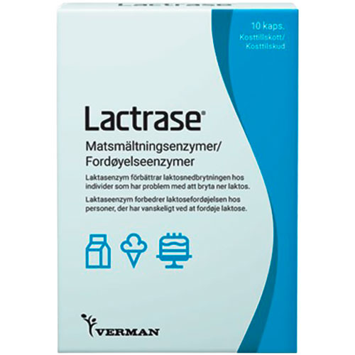 Verman Lactrase | 10 kapslar
