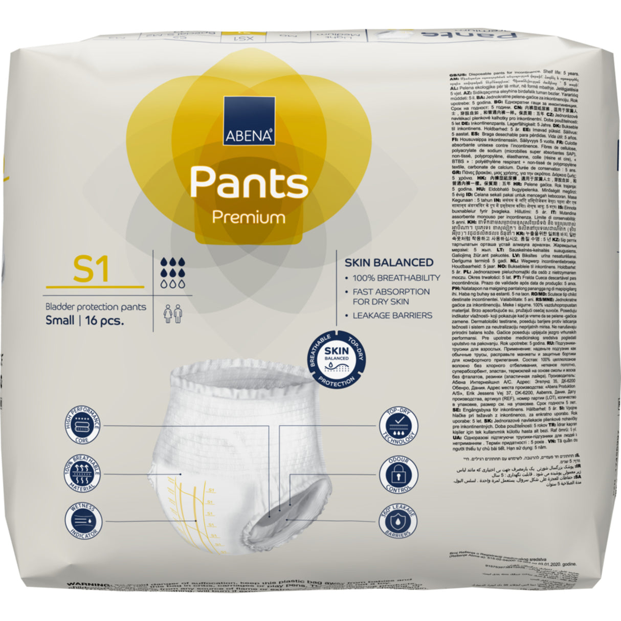 Pants Byxor S1 Inkontinens, Premium