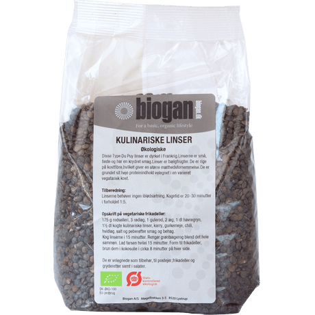 Biogan Dupuylinser Ekologisk | 750 g