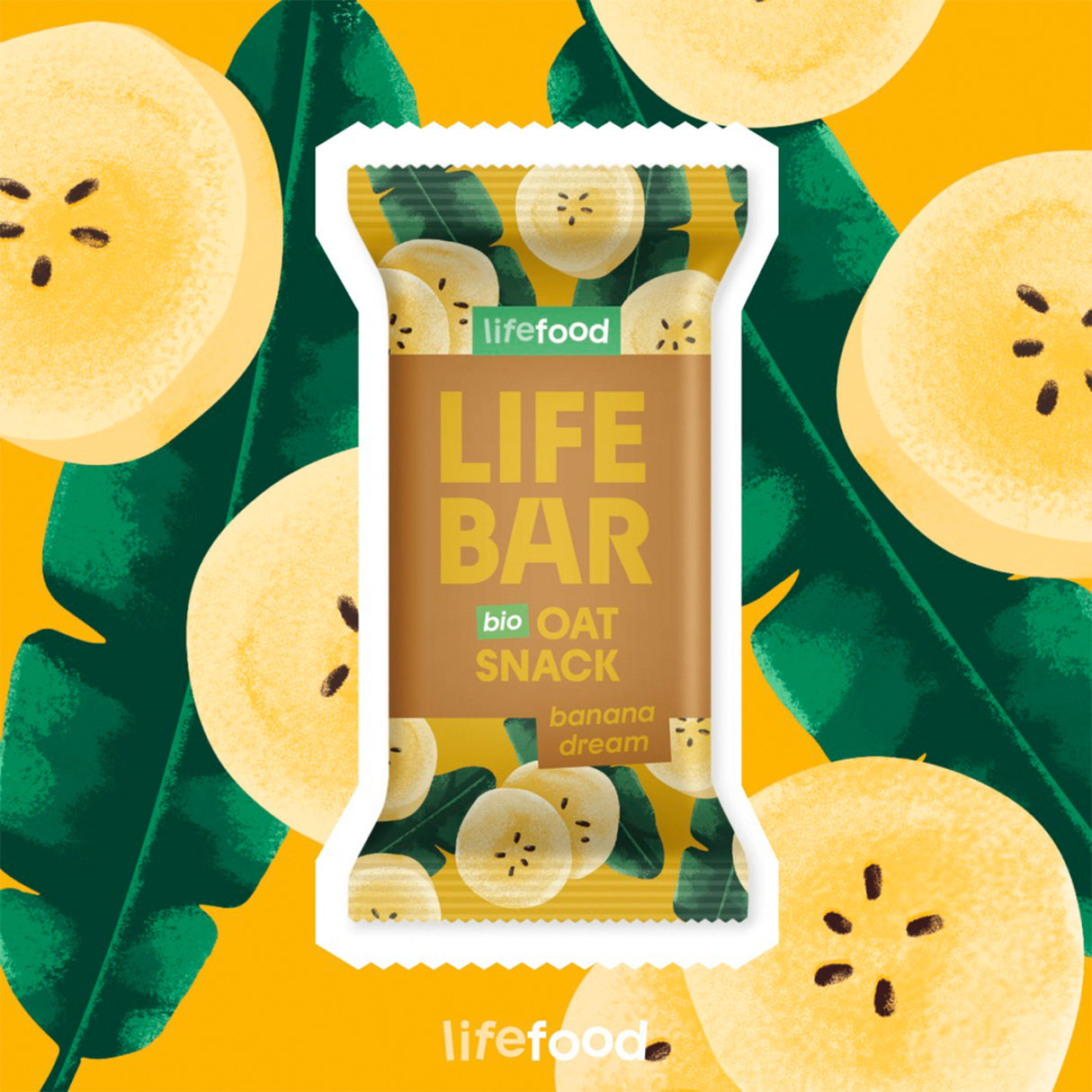 Glutenfri Havrebar Banana Dream EKO från 