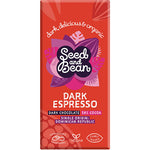 Seed & Bean Mörk Choklad 58% Espresso EKO | 75 g