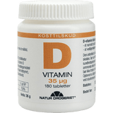 Natur-Drogeriet Vitamin D3 35 Ug | 180 tabletter