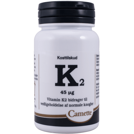 Camette K2 Vitamin 45 Mcg. | 180 tabletter