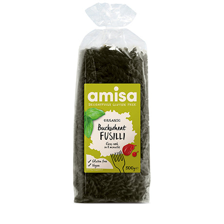 Amisa Glutenfri Bovete Fusilli Pasta EKO