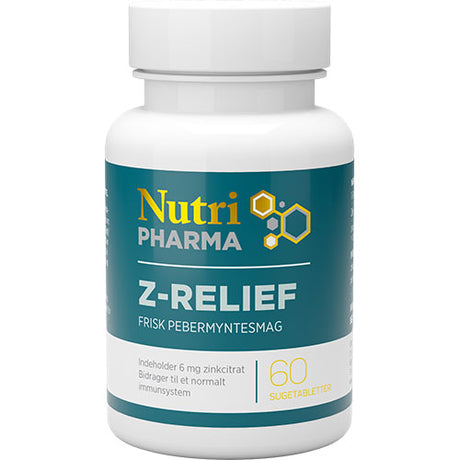 Z-Relief sugtabletter - Frisk Pepparmyntsmak