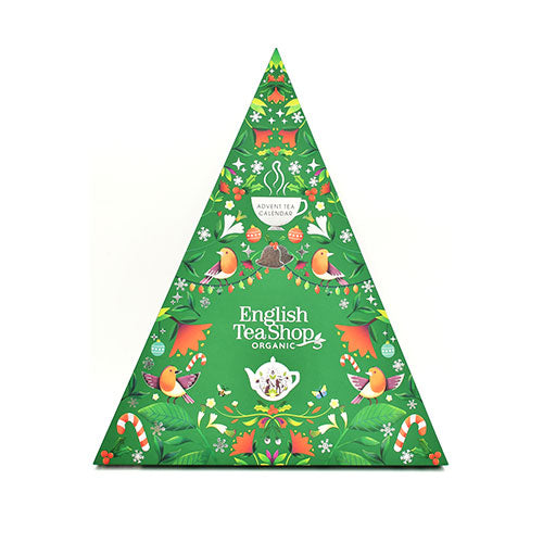 Triangular tekalender grön Eko