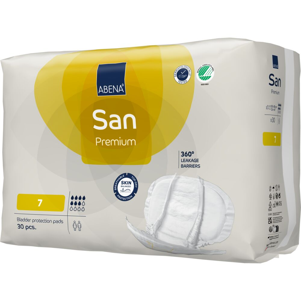 Abena San 7 Inkontinensskydd | 30 stk