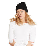 Boody Beanie Mössa Ribbed Knit Svart One-size