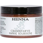 Henna Hårfärg Kräm (140 ml) | Mörk Mahogny