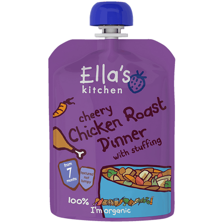Ellas Kitchen Babymos 7 mån+ Kyckling och Grönsaker Ekologisk | 130 g