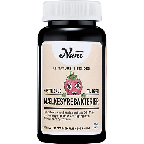 Nani Mjölksyrabakterier - barn | 60 gummies