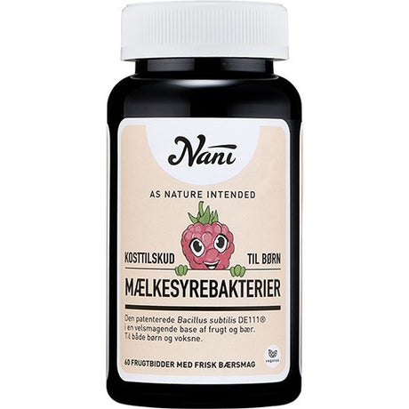 Nani Mjölksyrabakterier - barn | 60 gummies