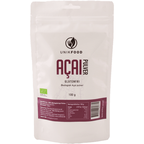 Unikfood Acai pulver Ekologisk | 100 g